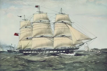 A Clipper Hajó „Anglesey” (nyomtatott)